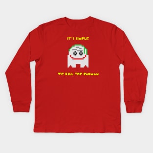 Kill the Pacman Kids Long Sleeve T-Shirt